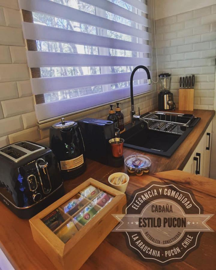 Cabana Estilo Pucón Exteriör bild