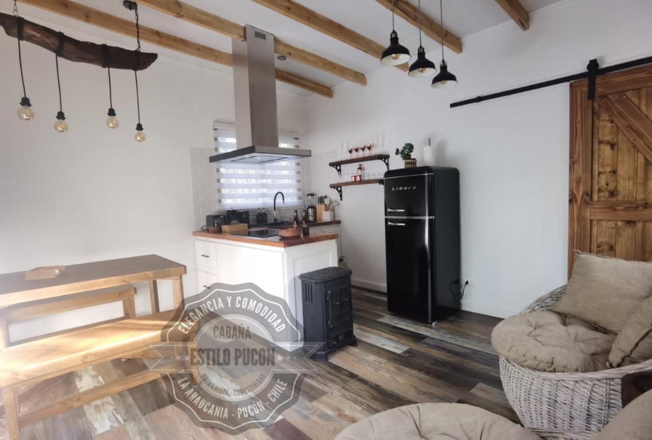 Cabana Estilo Pucón Exteriör bild