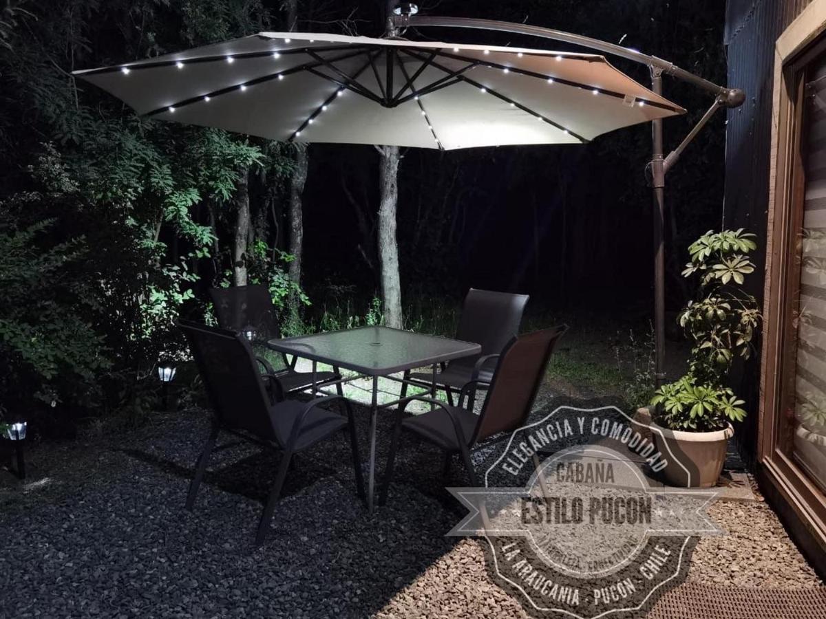 Cabana Estilo Pucón Exteriör bild