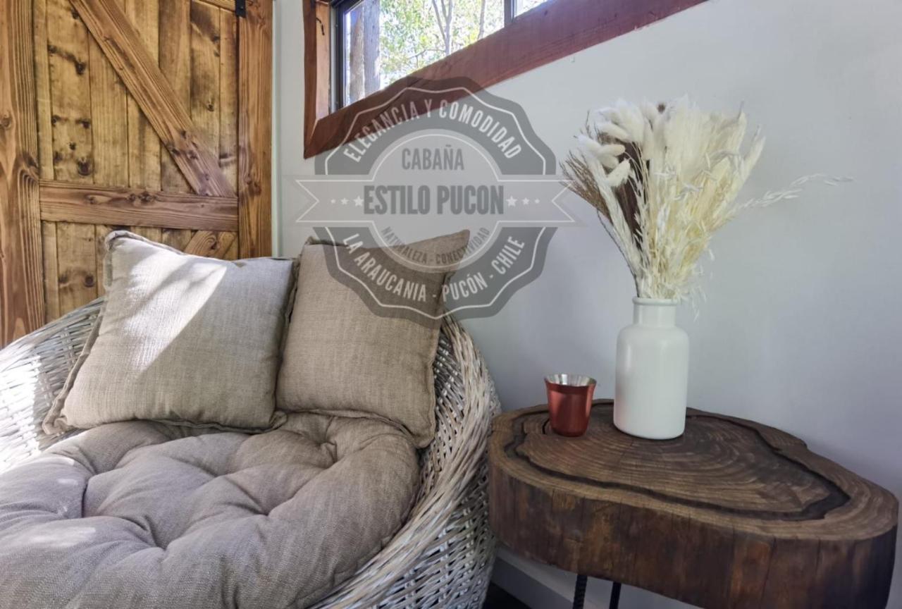 Cabana Estilo Pucón Exteriör bild