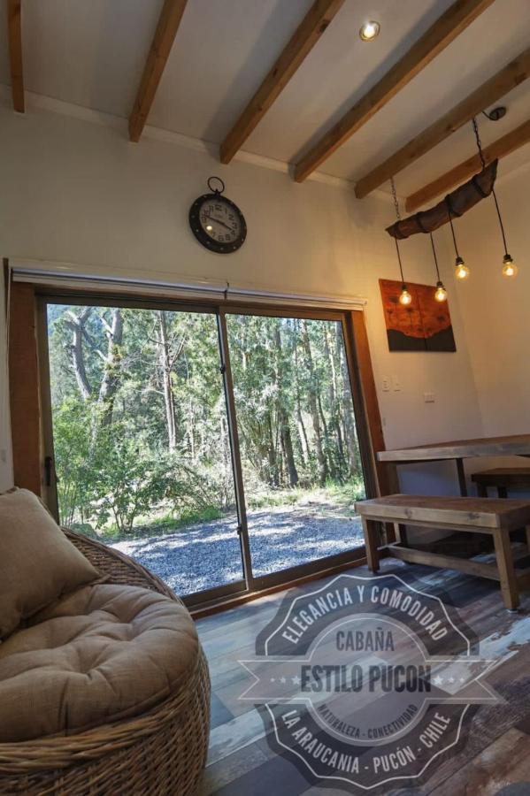 Cabana Estilo Pucón Exteriör bild