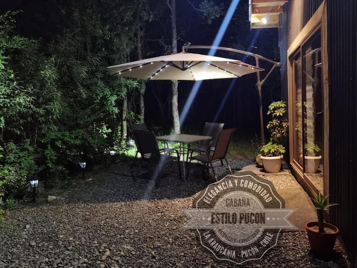 Cabana Estilo Pucón Exteriör bild