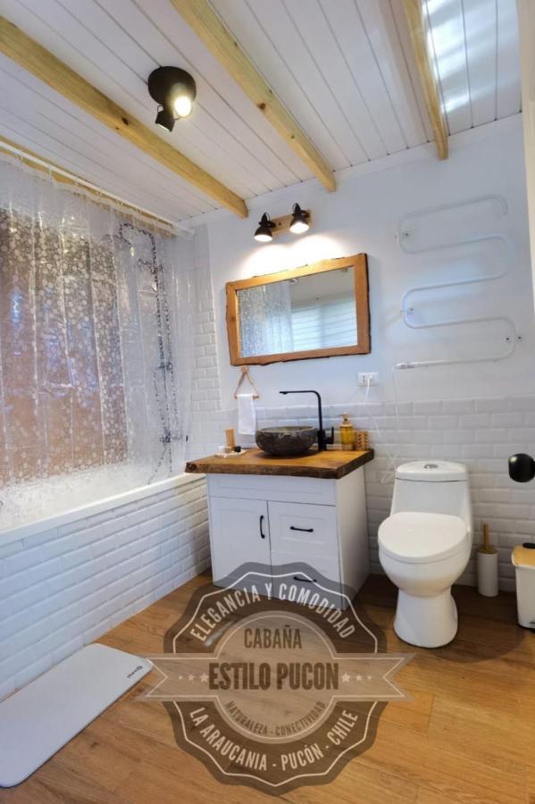 Cabana Estilo Pucón Exteriör bild