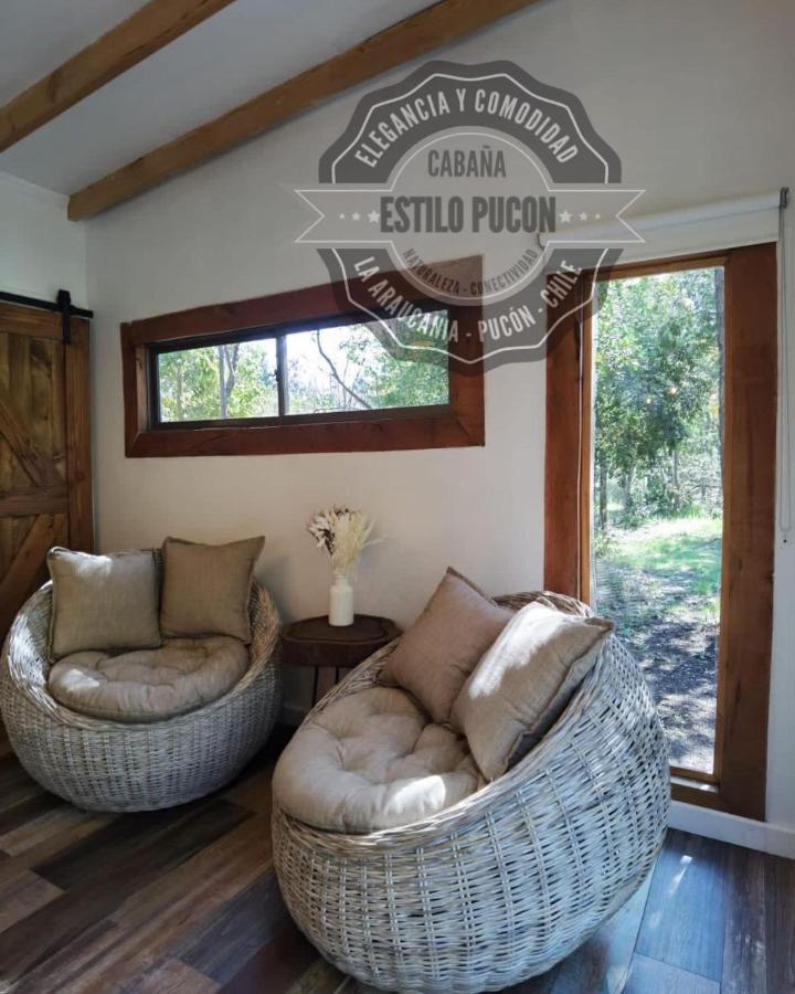 Cabana Estilo Pucón Exteriör bild