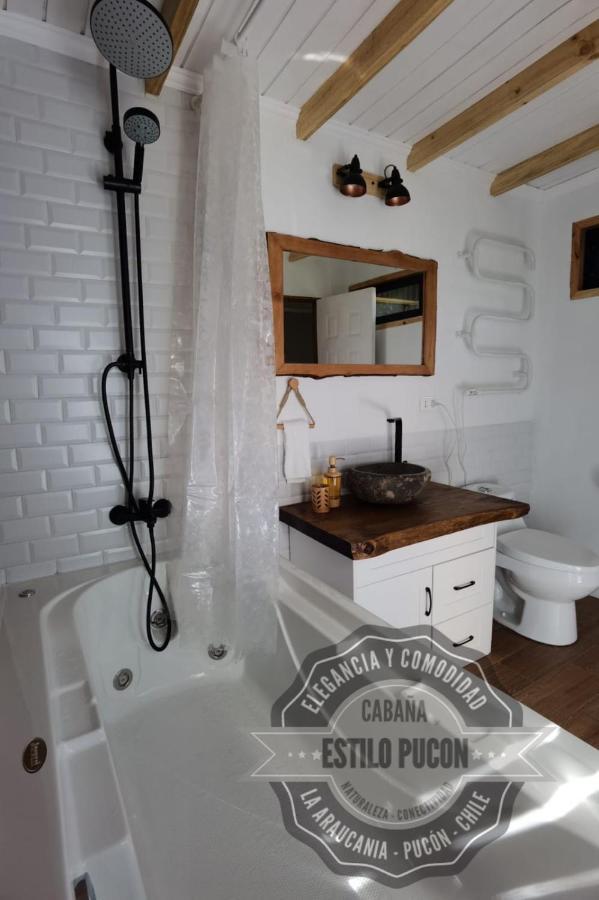 Cabana Estilo Pucón Exteriör bild