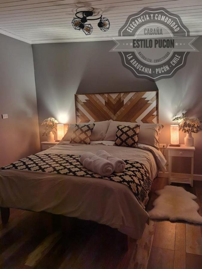 Cabana Estilo Pucón Exteriör bild
