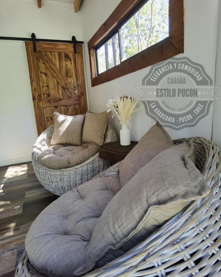 Cabana Estilo Pucón Exteriör bild